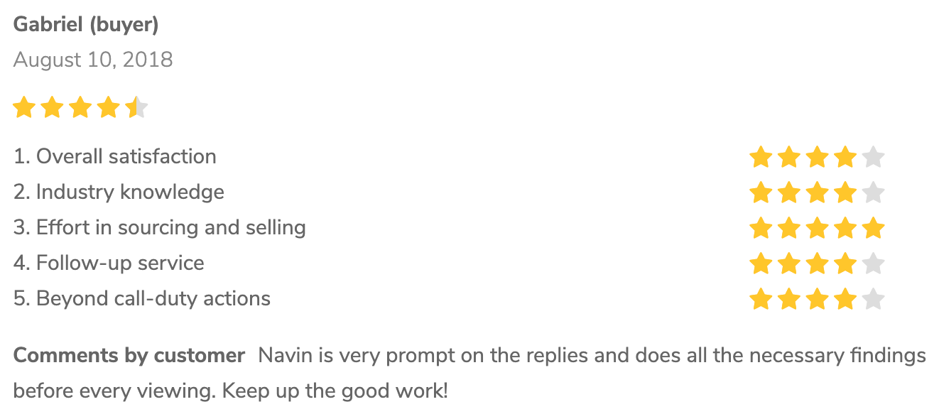 4.5 Stars Review by Gabriel Ong