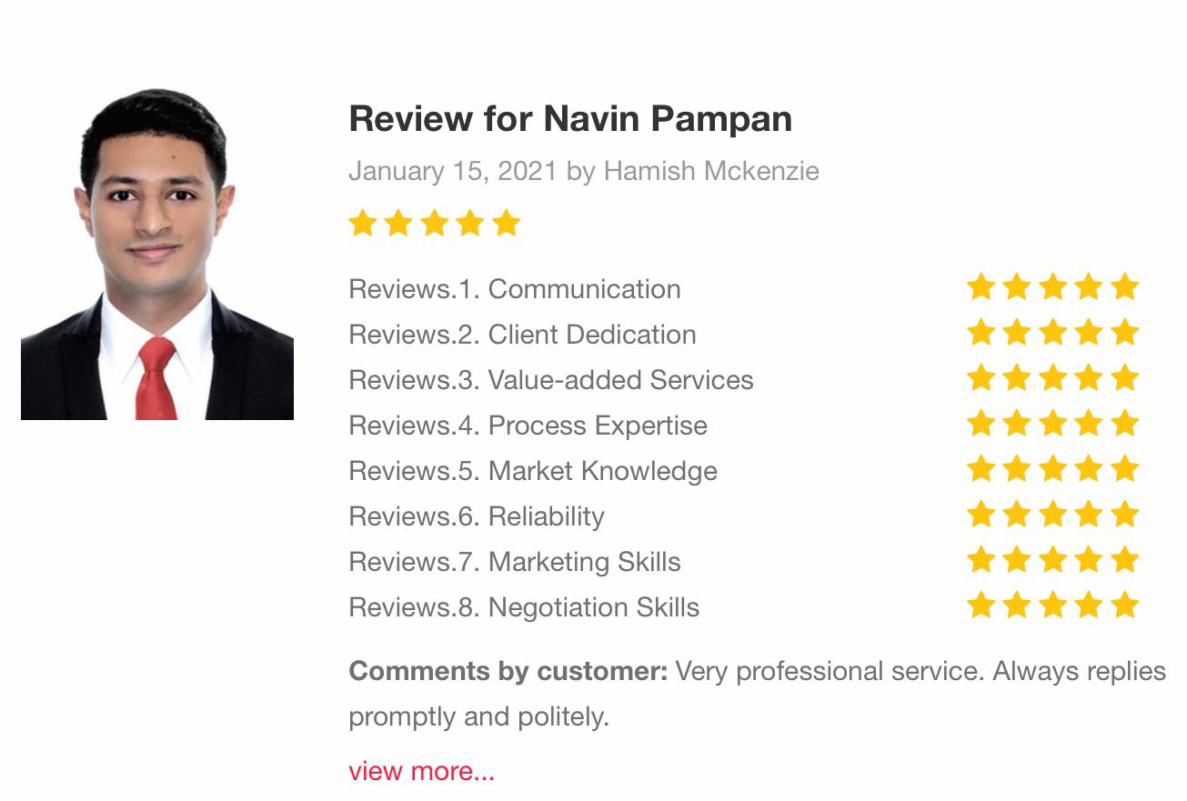 5 Stars Review by Dr. Hamish