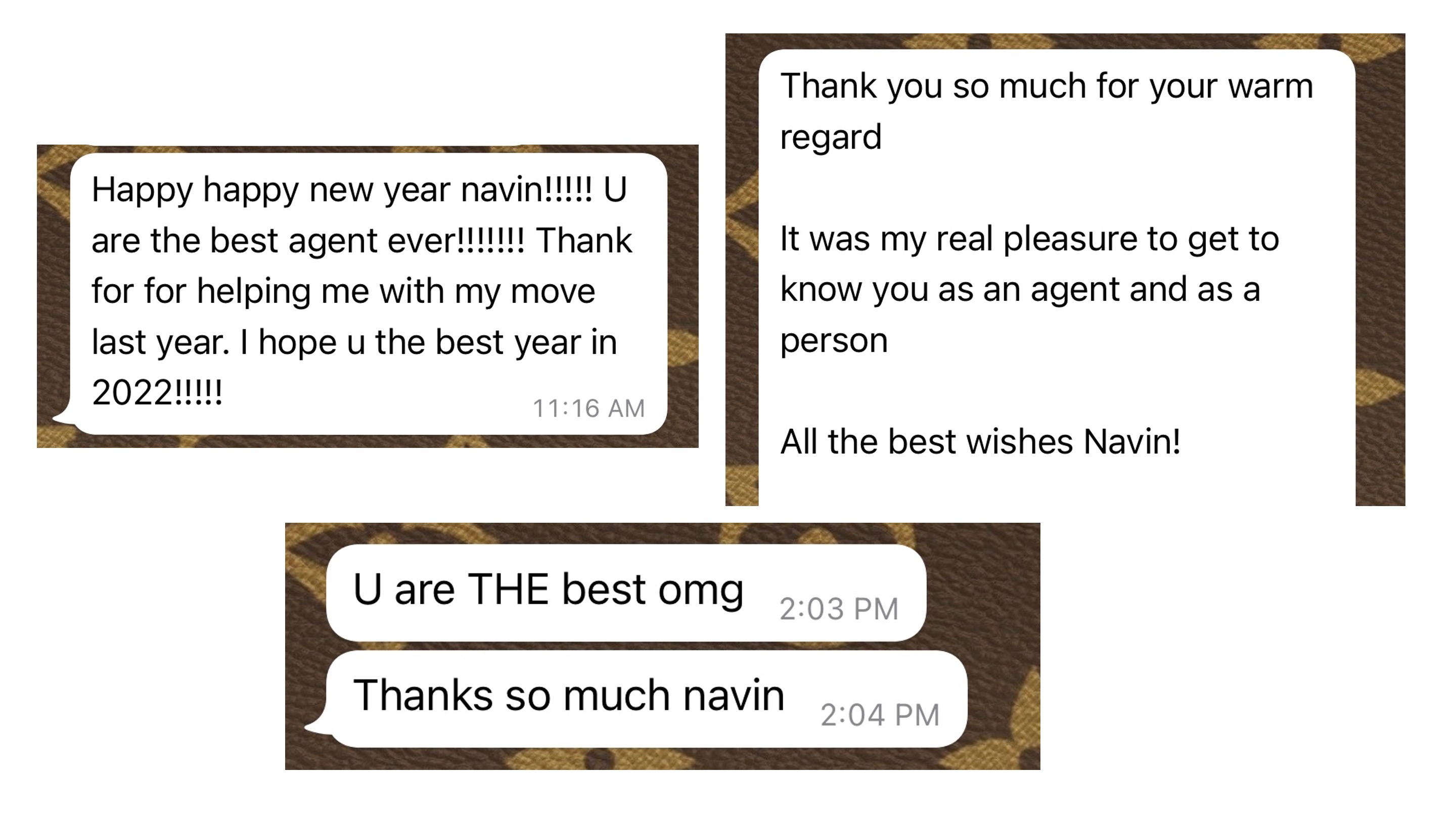 Reviews & Commendations from Multiple UHNW Clients