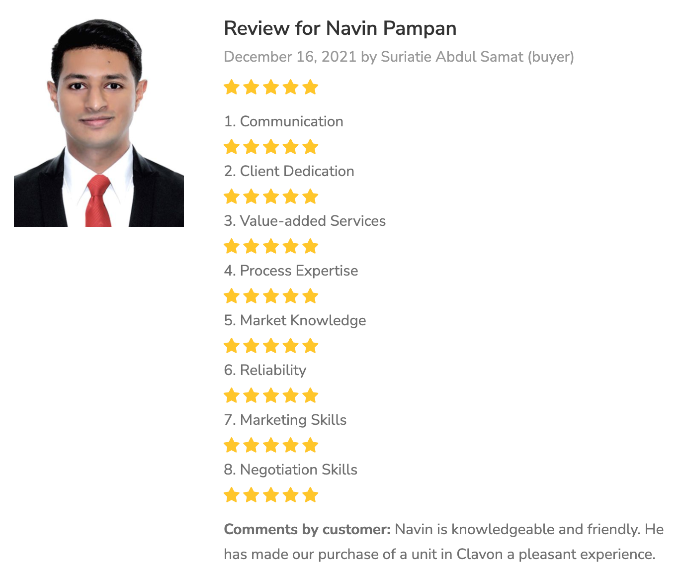 5 Stars Review by Suriatie