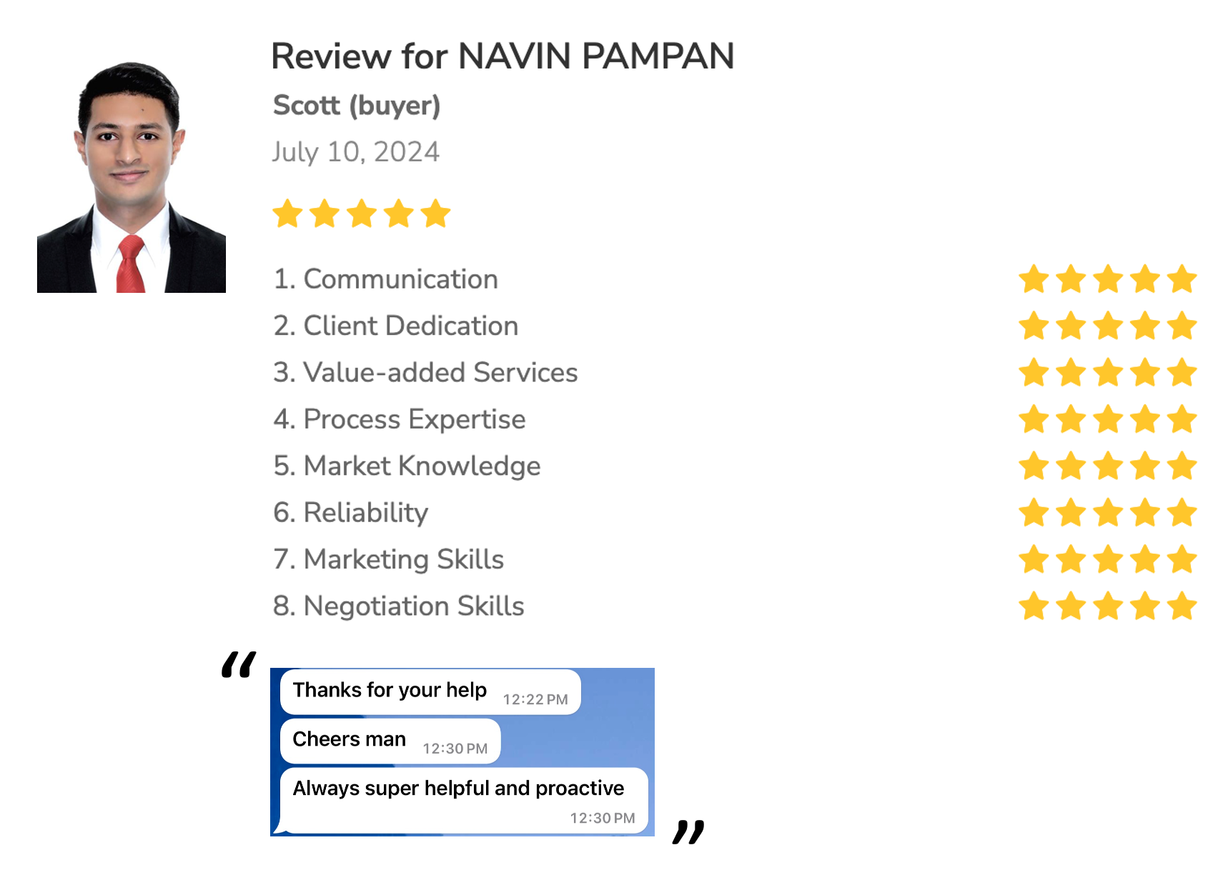 5 Stars Review By Scott