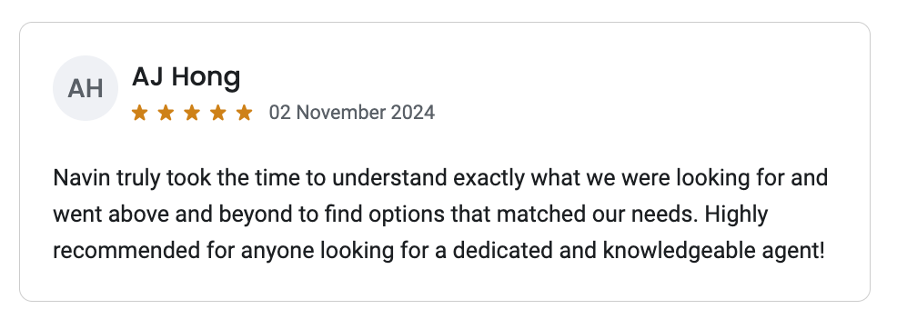 5 Stars Review By AJ Hong